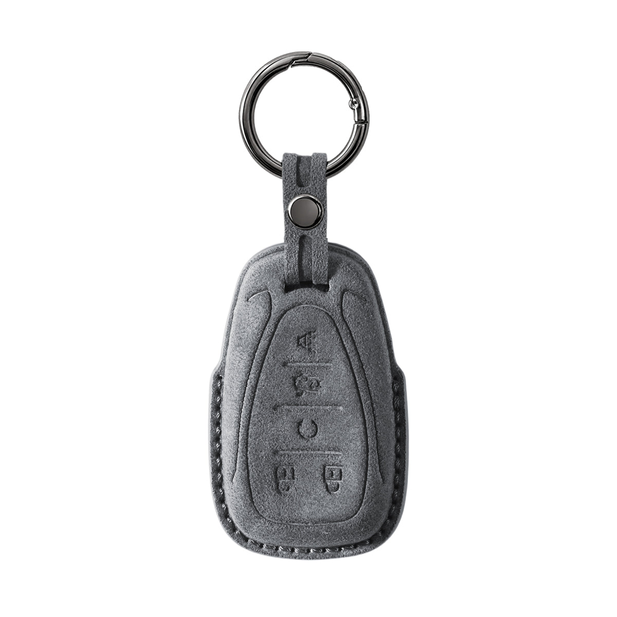 Chevrolet Alcantara suede key fob cover