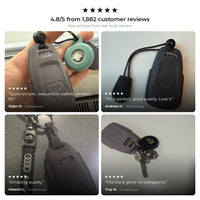Real customer photos and reviews - Audi key cover