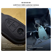 Real customer photos and reviews - Mercedes key cover