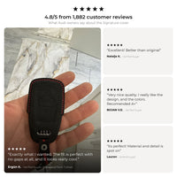 Real customer reviews - Audi Signature key cover