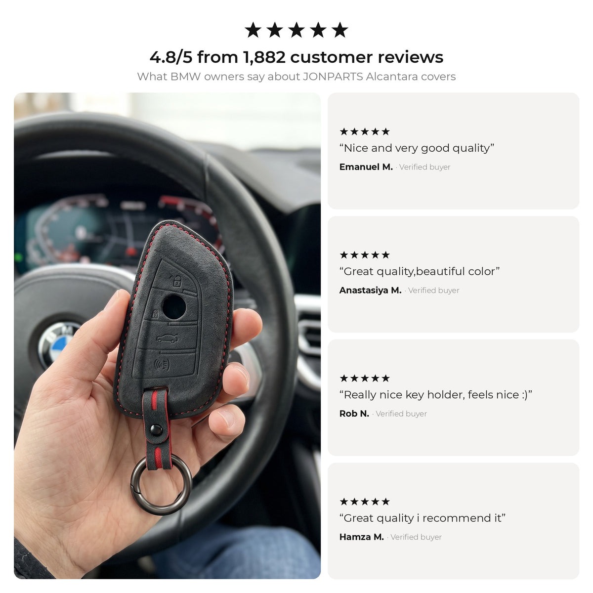 BMW Signature key cover with customer reviews