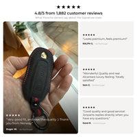 Real customer reviews - Porsche Signature key cover