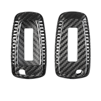 Ford carbon fiber key fob cover, view 2