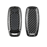 Nissan carbon fiber key fob cover, view 2
