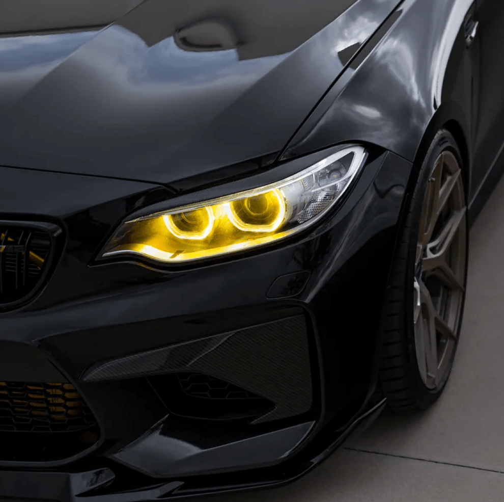 F87 M2 F22 2 Series CSL Yellow Headlight DRL Module Upgrade (2014 - 2017 PRE - LCI Xenon Only) - Jonparts