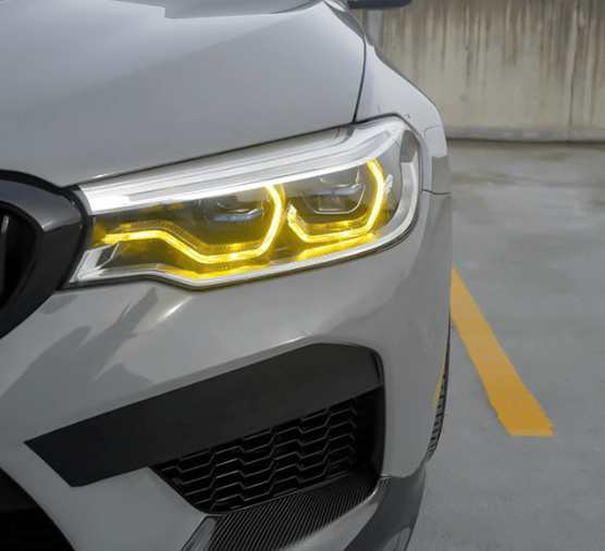 F90 M5 G30 5 Series M5 CSL Yellow Headlight DRL Module Upgrade (2017 - 2020) - Jonparts