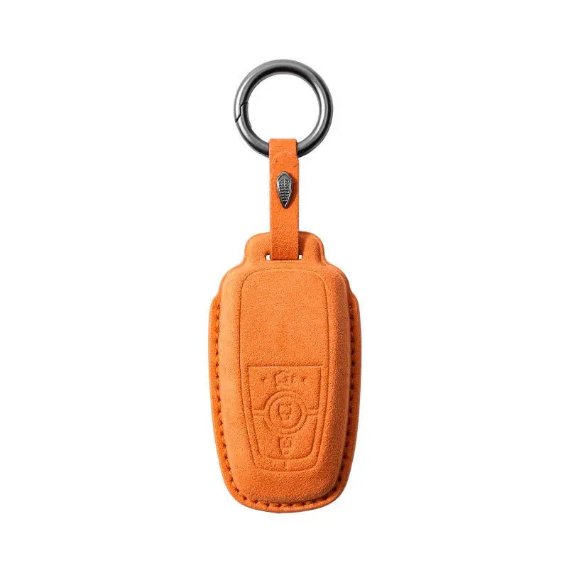 Ford Alcantara suede key fob cover, view 4