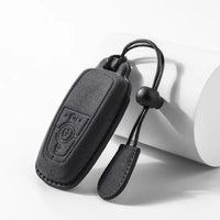 Ford key fob cover in Alcantara suede