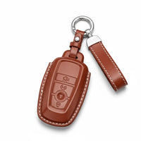 Ford leather key fob cover, view 3