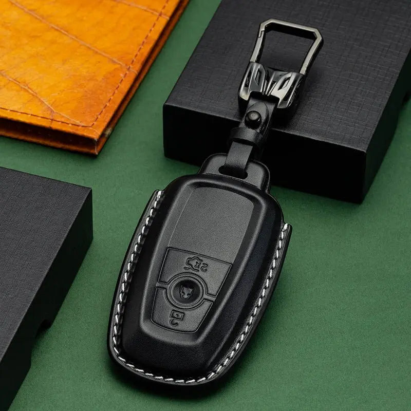 Ford leather key fob cover, view 11