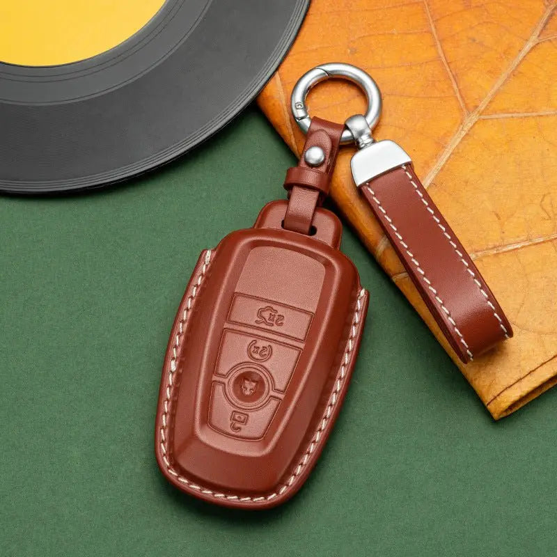 Ford leather key fob cover, view 6