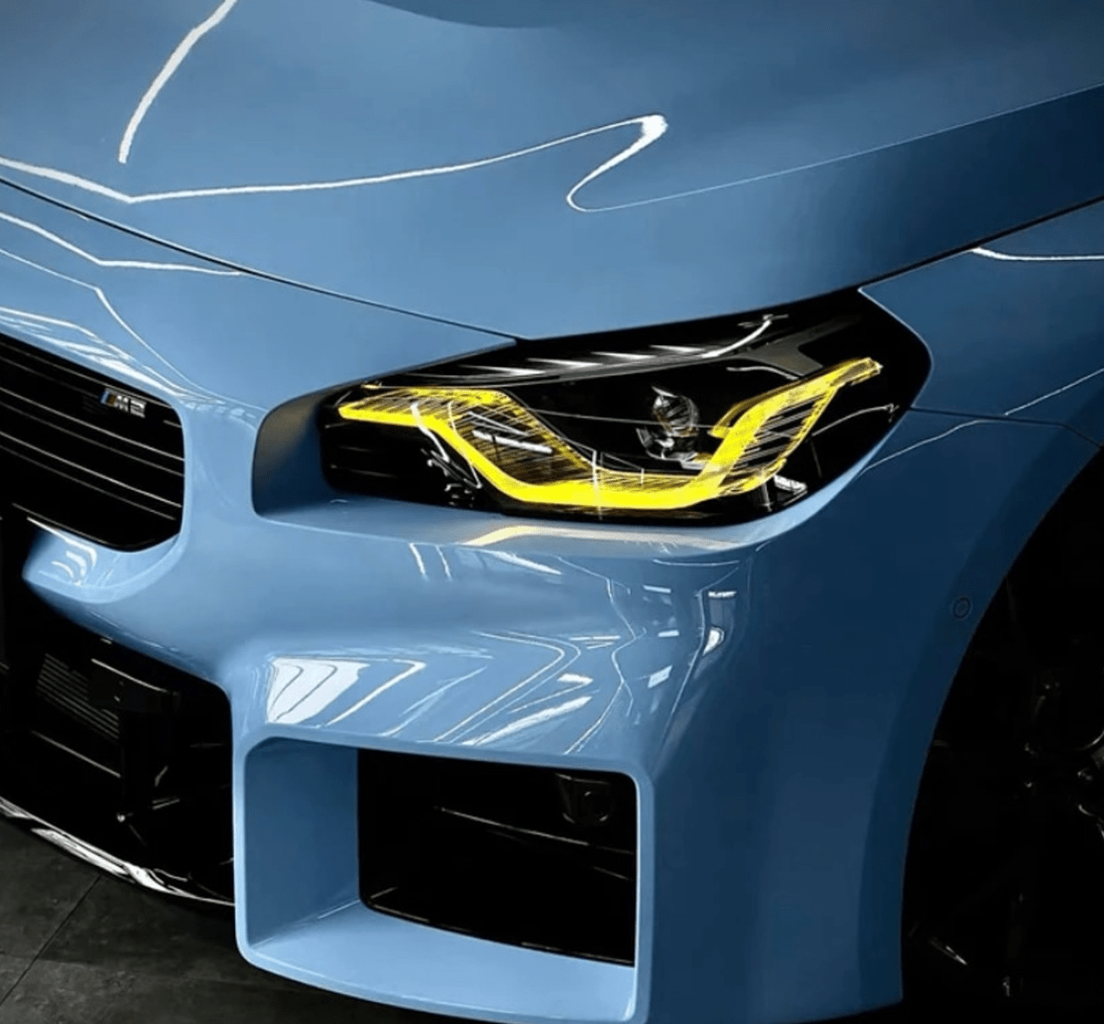 G42 2 Series & G87 M2 CSL Yellow Headlight DRL Module Upgrade (2022 - Present Adaptive LED Only) - Jonparts