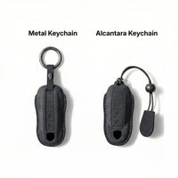 Volkswagen Alcantara suede key fob cover, view 2