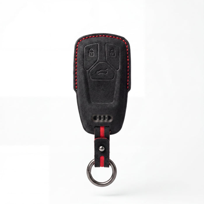 Audi key fob cover in Alcantara suede