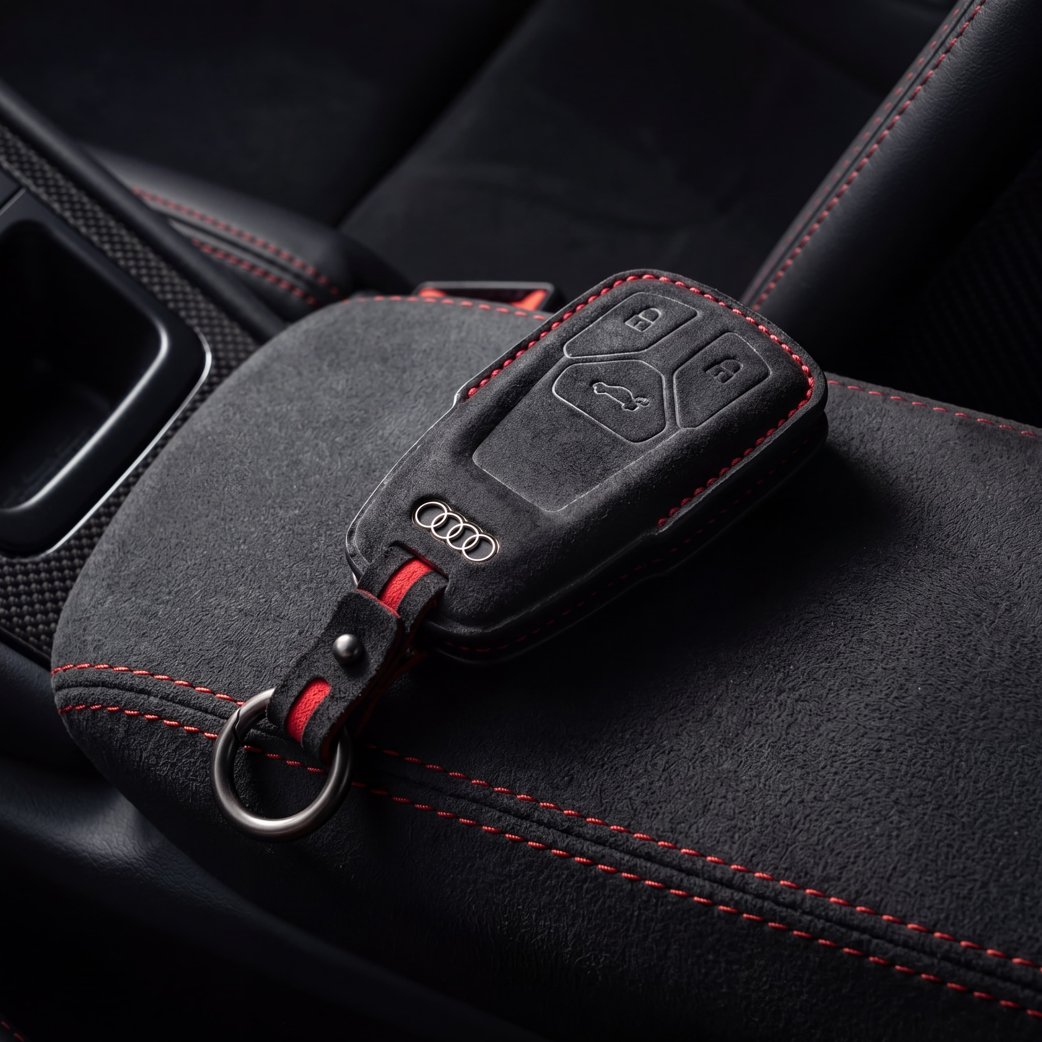 Audi Key Cover - Alcantara (Suede)