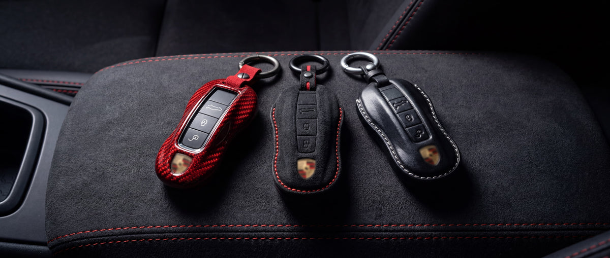 Premium Alcantara key covers