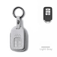Honda Alcantara suede key fob cover, view 4