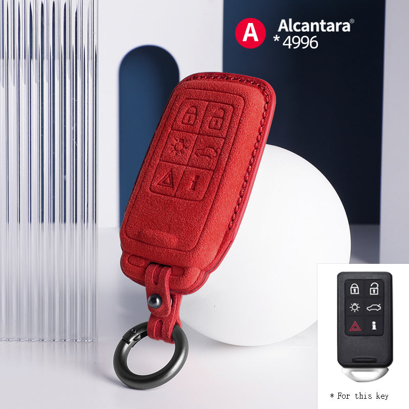 Volvo Key Cover - Alcantara - Type A