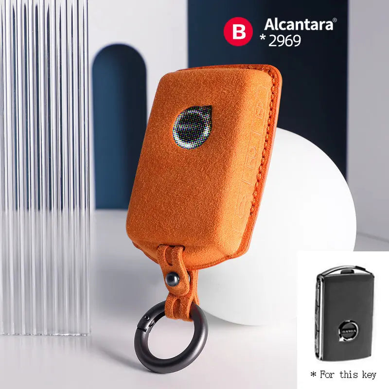 Volvo Key Cover - Alcantara - Type B Jonparts