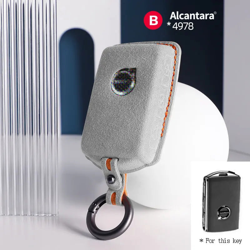 Volvo Key Cover - Alcantara - Type B Jonparts