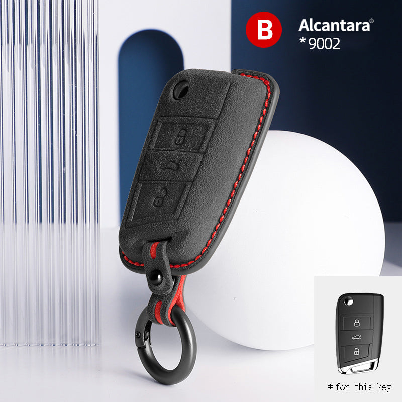 Volkswagen Key Cover - Alcantara - Type B