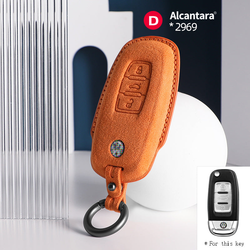 Volkswagen Key Cover - Alcantara - Type D