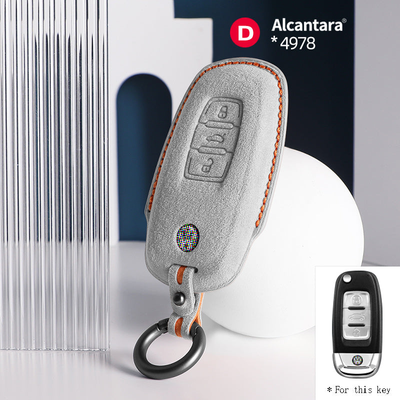 Volkswagen Key Cover - Alcantara - Type D