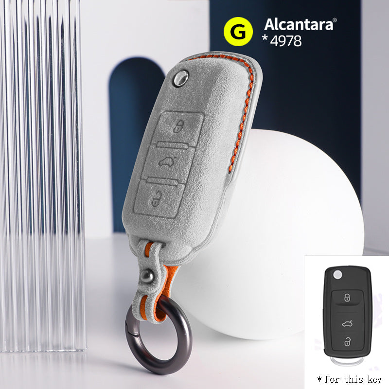 Volkswagen Key Cover - Alcantara - Type G