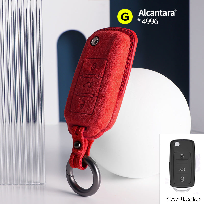 Volkswagen Key Cover - Alcantara - Type G