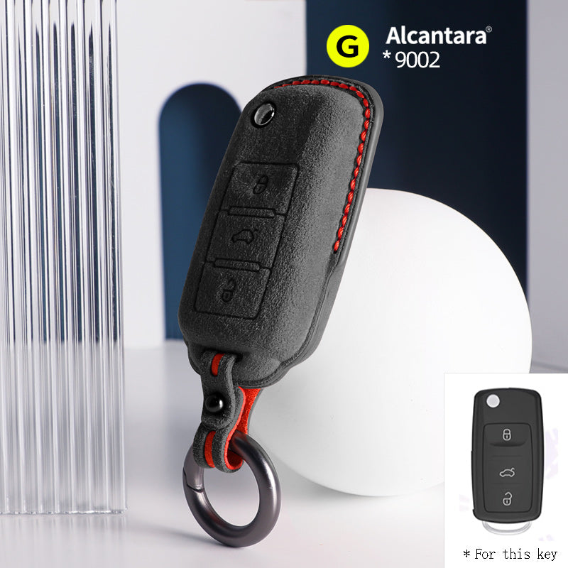 Volkswagen Key Cover - Alcantara - Type G