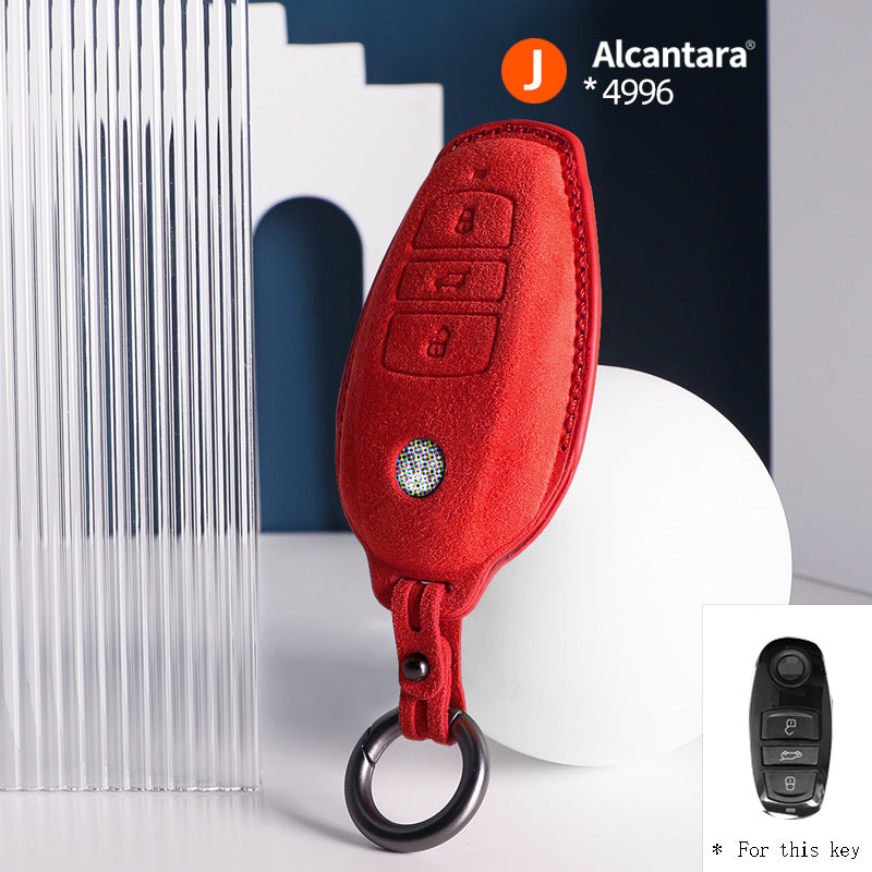 Volkswagen Key Cover - Alcantara - Type J