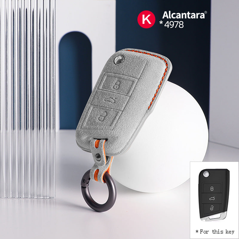 Volkswagen Key Cover - Alcantara - Type K