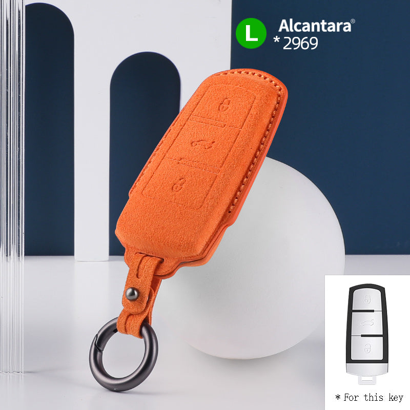 Volkswagen Key Cover - Alcantara - Type L