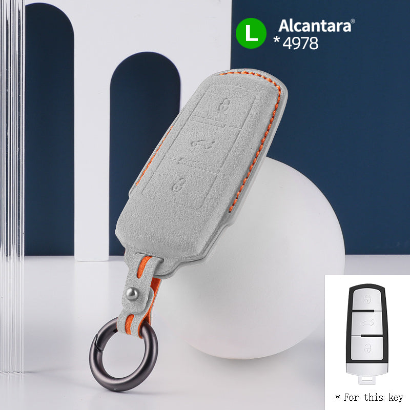 Volkswagen Key Cover - Alcantara - Type L