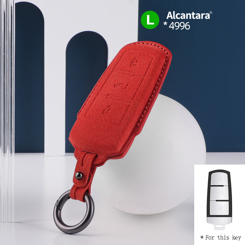Volkswagen Key Cover - Alcantara - Type L