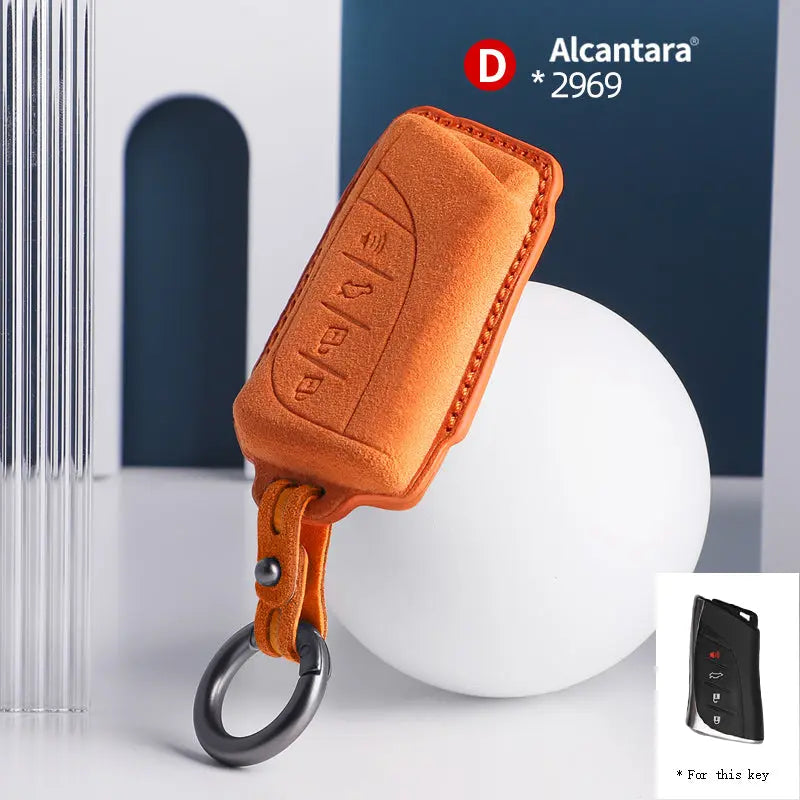 Lexus Key Cover - Alcantara - Type D Jonparts