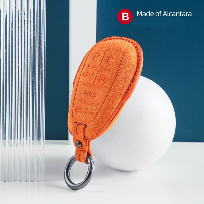 Alfa Romeo Key Cover - Alcantara - Type B