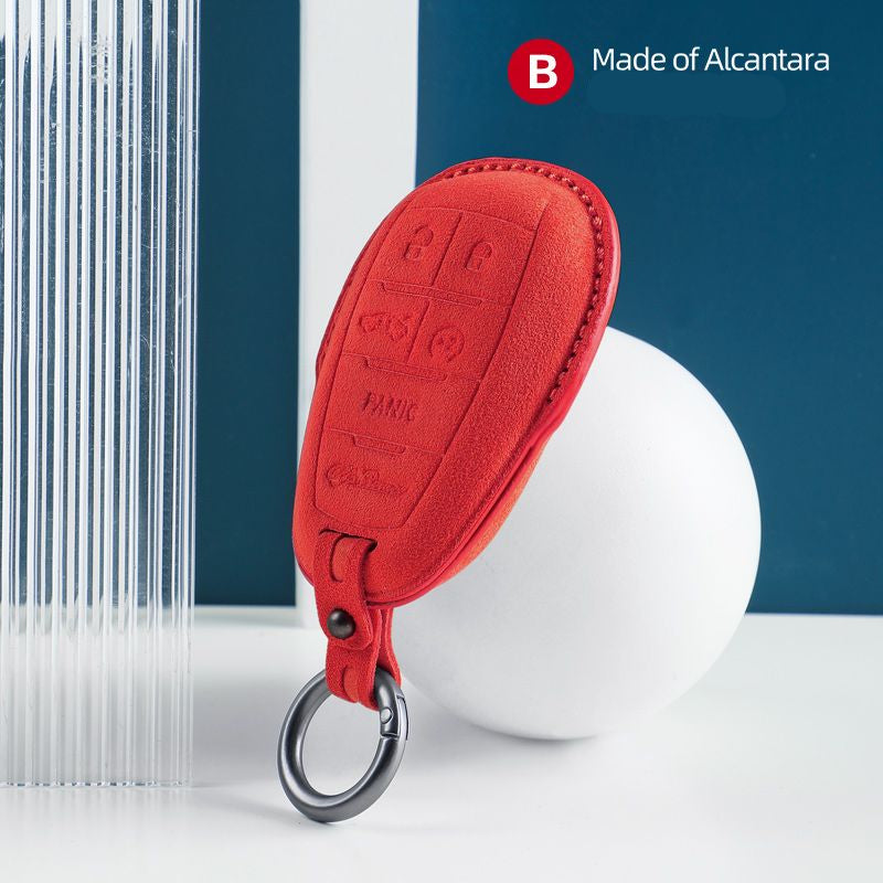 Alfa Romeo Key Cover - Alcantara - Type B