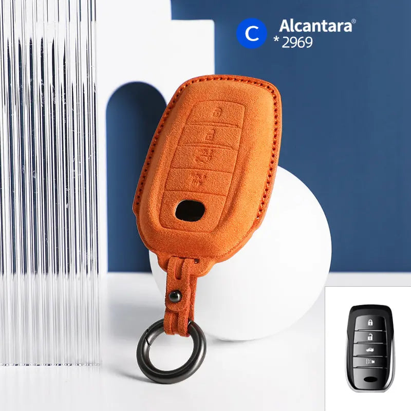 Toyota Key Cover - Alcantara - Type C Jonparts
