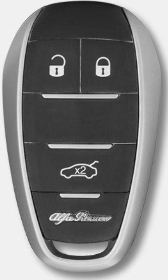 Alfa Romeo Key Cover - Alcantara - Type A