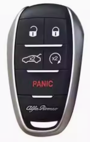 Alfa Romeo Key Cover - Alcantara - Type B