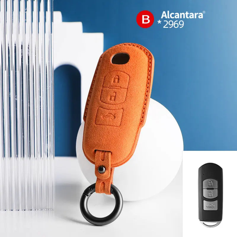 Mazda Key Cover - Alcantara - Type B Jonparts