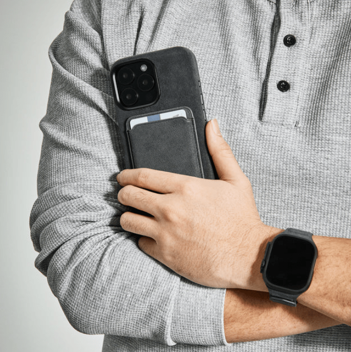 iPhone Alcantara Case | Dark Grey - Jonparts
