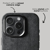 Alcantara suede iPhone Case, view 3