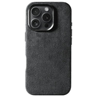 iPhone Case in Alcantara suede - Dark Grey