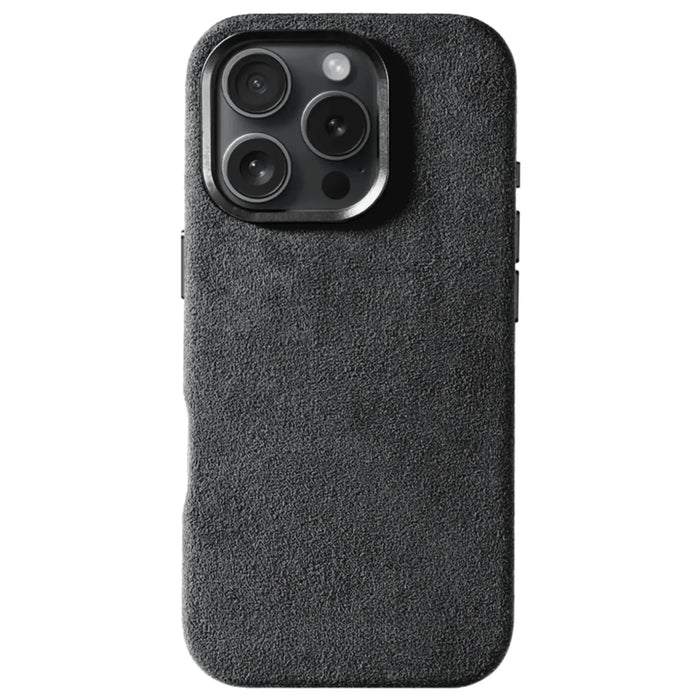iPhone Case in Alcantara suede - Dark Grey