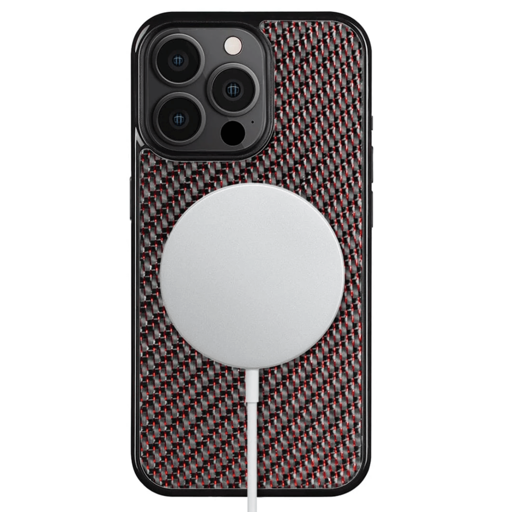 iPhone Real Carbon Fiber Case | Red - Jonparts