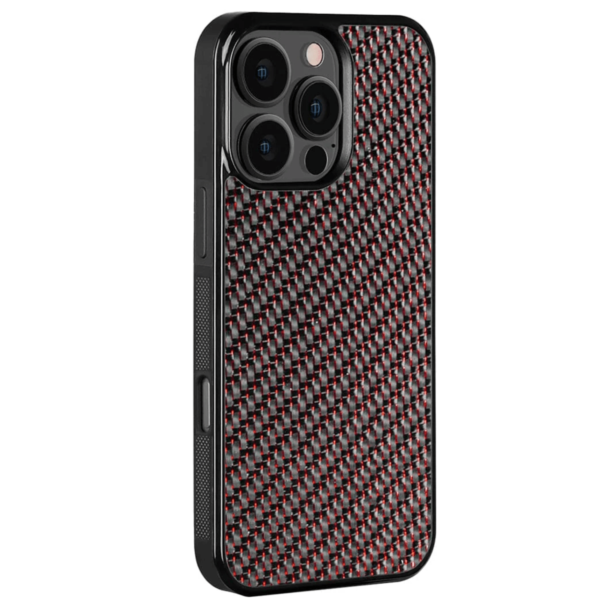 iPhone Real Carbon Fiber Case | Red - Jonparts