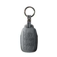 Jaguar suede-look microfiber key fob cover, view 2