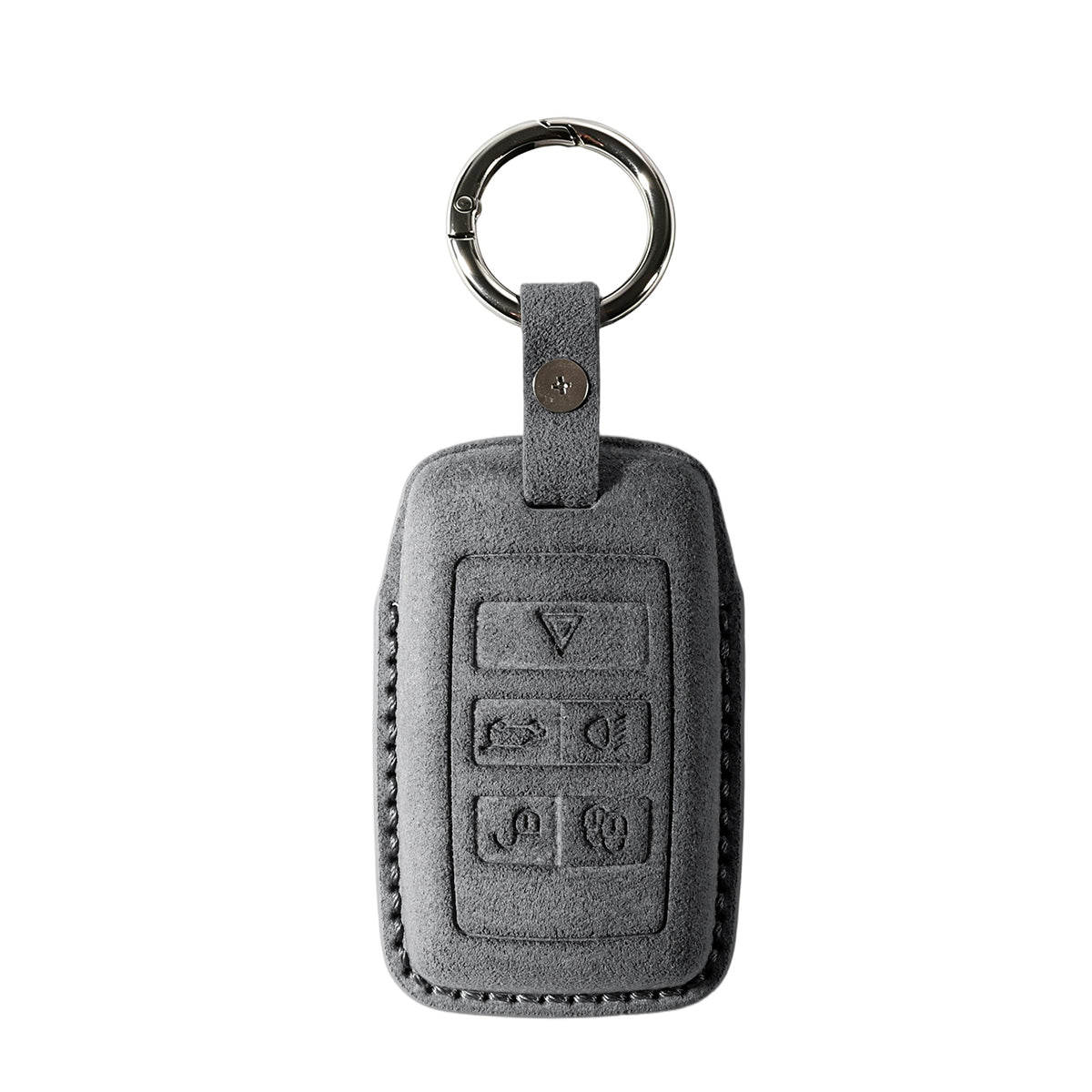 Jaguar Alcantara suede key fob cover